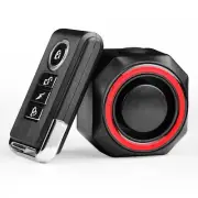 Waterproof Bicycle Tail Light Alarm Sensitive Easy to Trigger Loud Scare Thief