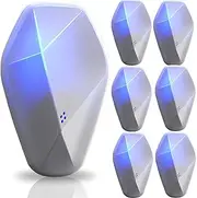 Ultrasonic Pest Repeller, Electric Insect Repeller for Indoor Use, Ariie Pest Control Device for Rodents, Mosquitoes, Ants, Cockroaches, Silverfish, Mice, Fleas, Beetles and Other Insects (6 Packs)