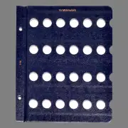Whitman Coin Album Page Blank 16mm