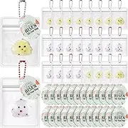 24 Sets Easter Christian Gifts Bulk Chicken Egg Shaped Cards Easter Basket Stuffers Religious Gift Squeeze Stress Chick Church He Is Risen Decorations