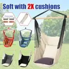 2Person Portable Hanging Hammock Outdoor Swinging Seat Camping Garden Rope Chair