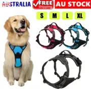 Adjustable Puppy Dog Soft Vest Harness Braces & Car Seat Belt Leash Lead NEW