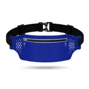 2 Pcs Blue Lightweight Women's Running Waist Bag - Splash-Proof Fitness Bel