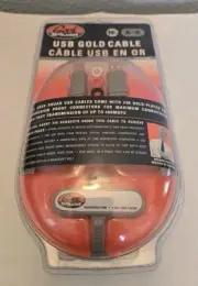 Printer Cable - Gold Plated. USB Type A to Type B, 6 FT