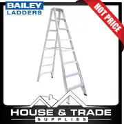 Bailey 2.4M 150KG 8 Step Trade Lyte Double Sided Stepladder FS14143