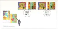 在飛比找Yahoo!奇摩拍賣優惠-【流動郵幣世界】中國香港2003年心思心意郵票首日封