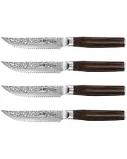 Cuisine::pro Damashiro 4pc Emperor 4.5in Steak Knife Set