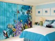 3D Seaweed 5 Blockout Photo Curtain Printing Curtains Drapes Fabric Window AU