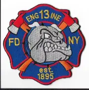 New York Fire Department (FDNY) Engine 13 Patch V1