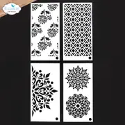 Elizabeth Craft Journal Stencils 1