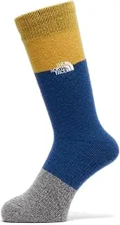 [THE NORTH FACE] Hikers Crew Socks, turmeric/mountain blue, XS