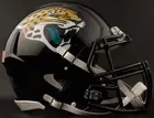 JACKSONVILLE JAGUARS NFL Authentic GAMEDAY Football Helmet w/S2BDC-SP Facemask