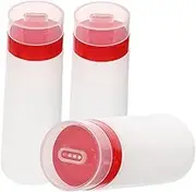 GARVALON Small Condiment Squeeze Bottles 300ml Pp Plastic Sauce Jars for Honey Ketchup Bbq Sauce