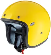 Premier Vintage Classic U, open face helmet , color: Yellow , size: L