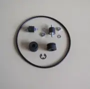 Wurlitzer Jukebox Turntable Motor Mounts, Belt & Grommets 2300, 2304, 2310