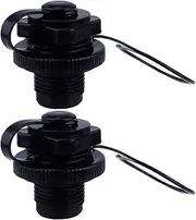 Totority 2 PCS Air Mattress Plug Durable Seal for Dinghy Inflatable Boat Leak Design Easy to Install Compatible with Kayaks Rafts