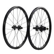 Superlight Straight Pull Hub 16in 349 Caliper Brake Folding Bike Alloy Wheelset