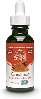 SweetLeaf Sweet Drops Liquid Stevia Sweetener, Cinnamon, 2 Ounce