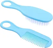 IWOWHERO Hair Brush Comb Kit Newborn Care Static-Free Gentle Comb for Smooth Hair