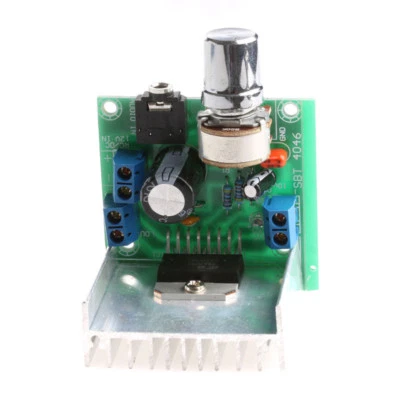 AC/DC 12V TDA7297 2x15W Digital Audio Amplifier DIY Kit Dual-Channel Module