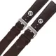 Watchband / 20.22 mm / 各品牌通用 義大利進口 微防水 牛皮錶帶 褐色