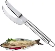 UGpine Stainless Steel Fish Maw Knife,Multifunctional Fish Maw Knife,3in1 Fish Scale Remover for Kitchen
