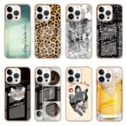 Shockproof Pattern Slim Case Cover For iPhone 16 15 14 Plus 13 12 11 Pro Max SE3