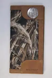ZEP-PRO Georgia Bulldog MASCOT REALTREE MAX-5 Camo WALLET ONLY NO BOX