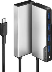 ALOGIC USB-C Fusion Swift 4-in-1 Hub - Space Grey