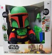 NIB Star Wars Mattel/The Book of Boba Fett Plush Toy Ages 3+ HHW55-0910G1-DOM