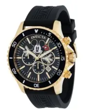 Invicta Disney Men's 48mm Mickey Mouse Limited Edition Black Chrono Watch 39173