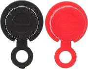 iplusmile 1 Pair Battery Terminal Covers: Plastic Positive And Negative Battery Terminal Protectors Car Insulating Top Post Caps For Car Motorcycle Truck