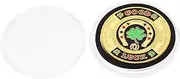 ifundom Poker Card Press Poker Chip Coin Poker Poker Accessory Copper Souvenir Coins Copper Poker Card-Guard Lucky Coin Table Games Poker Protector Poker Card Guards Good Luck