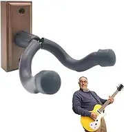 Guitar Wall Hanger - Wood Guitar Hanger Hook - Non-Slip Hard Wood Base Guitar Wall Hooks, Wooden Wood Base for Ukulele, Bass, Acoustic Guitars, Electric Guita Foccar