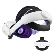 Kiwi Design For META Oculus Quest 2 Comfort Head Strap White Colour Replacement