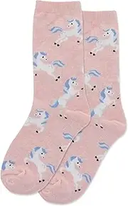 [Hot Sox] Girls' Unicorn Kids Socks