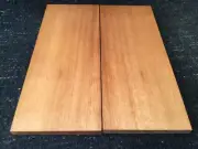 Mahogany Box making Luthier inlay Craft wood 2 pieces at 240x95x10mm