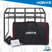 Vonyx DB5 Professional Foldable DJ-Booth System - Large 2.0m