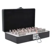 32Pcs Gauge Block Set Steel Gauge Measuring Block Kit With Case^