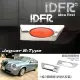 【IDFR】Jaguar S-Type 積架 捷豹 1998~2002 鍍鉻銀 側燈框 方向燈框飾貼(側燈框 方向燈框)