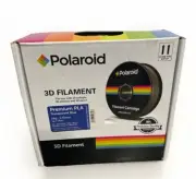 Polaroid Premium PLA 1.75mm 1kg 3D Filament Transparent Blue Brand New Sealed