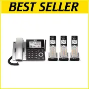 Smart Call Blocker Corded/Cordless Phone with 12-Handset Expandability & 3 Units