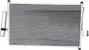 AC Air Conditioning Conditioner Condenser Radiator Compatible For Chevrolet COLORADO Trailblazer 31UX 2.8 Engine 94770907 CT5057D