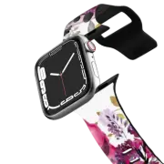 Apple Watch Series 4-6, SE (44mm) Impact Band FLOWERS & GOLD