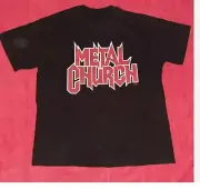 Metal Church Tour T-Shirt Thrash Metal Sacred Reich Nuclear Assault