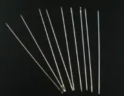 30 Pcs Beading Needles Threading String Cord Jewlery Tool 80mm x0.45mm (B03824)