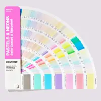 在飛比找momo購物網優惠-【PANTONE】色票 粉彩色&霓虹色指南 光面銅版紙&膠版