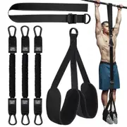 Heavy Duty Pull Up Assistance Bands Assisted Pull Up Bands Arm Training Set Black