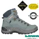 【德國 LOWA】女 RENEGADE GTX 中筒防水透氣多功能健行鞋_登山鞋(Gore-Tex 無縫牛皮+黃金大底)_LW320945-6122 冰藍/鮭紅