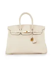 2015 Ecru Craie Togo Leather GHW Birkin 35